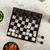 Onyx and marble chess set, 'Black and Ivory Challenge' (5 in.) - Onyx and Marble Chess Set in Black and Ivory (5 in.) (image 2c) thumbail