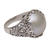 Cultured mabe pearl domed ring, 'Palatial Dreams' - Cultured Mabe Pearl and Sterling Silver Domed Ring from Bali (image 2d) thumbail