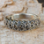 Marcasite cocktail ring, 'Olive Garland' - Handcrafted Marcasite and Sterling Silver Cocktail Ring (image 2) thumbail