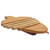 Cedar wood trivet, 'Cashew' - Cedar Wood Trivet Cashew Nut Shape from Guatemala (image 2c) thumbail