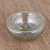 Blown glass tealight holder, 'Iridescence' - Hand Blown Glass Tealight Candleholder from Mexico (image 2c) thumbail