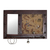 Wood wall mirror and jewelry rack, 'Bali Heritage in Brown' - Hand Made Wood Wall Mirror and Jewelry Rack Brown Indonesia (image 2a) thumbail