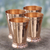 Copper julep cups, 'Ancient Feast' (set of 4) - Hand Made Copper Julep Cups (Set of 4) from India thumbail