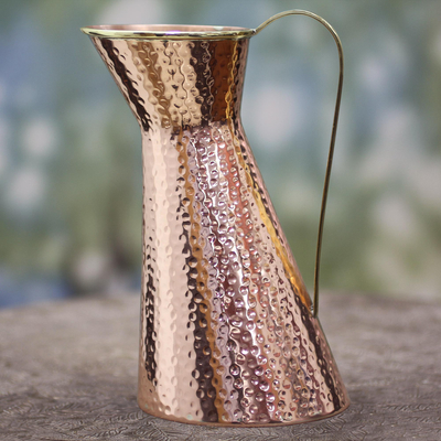 Copper pitcher, Cheerful Feast