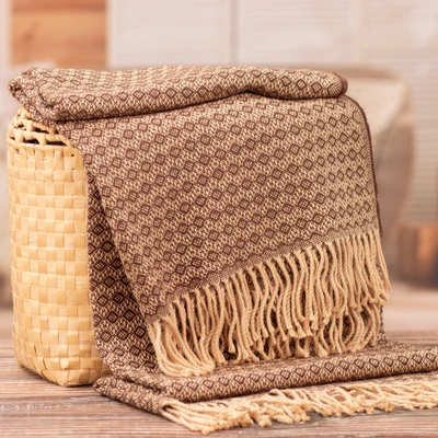 Throw, 'Cocoa and Cream' - Throw