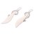 Sterling silver and bone dangle earrings, 'Ready to Fly' - Sterling Silver and Bone Wing Dangle Earrings from Bali (image 2d) thumbail