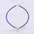 Quartz and lapis lazuli pendant necklace, 'Wild Moon' - Handmade Clear Quartz and Lapis Lazuli Pendant Necklace