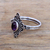 Amethyst cocktail ring, 'Daydream Temple' - Handcrafted Amethyst Cocktail Ring from Bali (image 2b) thumbail