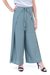 Rayon wrap pants, 'Summer Chill in Grey' - Artisan Made Rayon Wrap Pants (image 2b) thumbail