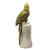 Gemstone sculpture, 'Jungle Queen' - Hand-Carved Gemstone Parrot Sculpture From Peru (image 2d) thumbail