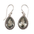 Prasiolite dangle earrings, 'Sparkling Spring' - Prasiolite and Silver Teardrop Dangle Earrings from Bali