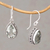 Prasiolite dangle earrings, 'Sparkling Spring' - Prasiolite and Silver Teardrop Dangle Earrings from Bali