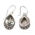 Prasiolite dangle earrings, 'Sparkling Spring' - Prasiolite and Silver Teardrop Dangle Earrings from Bali