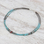 Jasper and reconstituted turquoise beaded strand necklace, 'Bohemian Ocean' - Jasper and Reconstituted Turquoise Beaded Strand Necklace (image 2c) thumbail