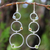 Peridot and citrine dangle earrings, 'Spring Rainbow' - Sterling Silver Multigem Dangle Earrings (image 2) thumbail