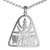 Sterling silver pendant necklace, 'Life Amid the Maguey' - Sterling silver pendant necklace thumbail