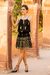 Viscose sleeveless A-line dress, 'Paisley Midnight' - Paisley Motif Viscose Sleeveless A-Line Dress from India