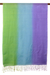 Silk and wool shawl, 'Aqua Rose' - Artisan Crafted Silk Wool Blend Shawl Patterned Wrap (image 2d) thumbail