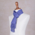 100% alpaca scarf, 'Lily Valley' - Handmade Alpaca Wool Solid Scarf from Peru (image 2f) thumbail