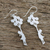 Sterling silver dangle earrings, 'My Balloons' - Whimsical Sterling Silver Dangle Earrings from Thailand