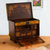 Cedar chest, 'Colonial Trunk' - Cedar Wood Jewelry Box