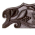 Wood relief panel, 'Warrior Spirit' - Artisan Carved Wood Lion Wall Relief Panel Sculpture (image 2c) thumbail