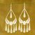 Sterling silver filigree earrings, 'Mystic Rain' - Handcrafted Sterling Silver Chandelier Earrings (image 2b) thumbail