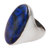 Men's lapis lazuli ring, 'Domed Royalty' - Men's Lapis Lazuli Ring Crafted in India (image 2a) thumbail