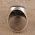 Men's lapis lazuli ring, 'Domed Royalty' - Men's Lapis Lazuli Ring Crafted in India (image 2c) thumbail