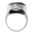 Men's lapis lazuli ring, 'Domed Royalty' - Men's Lapis Lazuli Ring Crafted in India (image 2e) thumbail