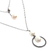 Cultured pearl and moonstone long pendant necklace, 'Raindrop Halos' - Cultured Pearl Moonstone Pendant Necklace from Indonesia (image 2e) thumbail