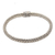 Men's sterling silver chain bracelet, 'Kingly Style' - Men's Sterling Silver Chain Bracelet thumbail