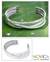 Sterling silver cuff bracelet, 'Trio' - Sterling Silver Cuff Bracelet