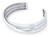 Sterling silver cuff bracelet, 'Trio' - Sterling Silver Cuff Bracelet
