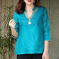 Featured review for Silk tunic, Royal Touch
