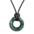 Jade pendant necklace, 'Green Ancestral Treasure' - Faceted Green Jade Pendant Necklace from Guatemala (image 2c) thumbail