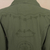 Cotton blazer jacket, 'Andean Fields' - Embroidered Laurel Green Cotton Blazer Jacket from Peru (image 2h) thumbail