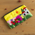 Applique cosmetic bag, 'Sunny Afternoon' - Andean Folk Art Cotton Applique Cosmetic Case thumbail