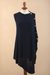 Cashmere and wool blend poncho, 'Whisper Soft' - Italian Cashmere Blend Poncho