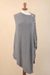 Cashmere and wool blend poncho, 'Whisper Soft' - Italian Cashmere Blend Poncho