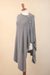 Cashmere and wool blend poncho, 'Whisper Soft' - Italian Cashmere Blend Poncho