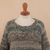 Alpaca blend pullover, 'Heathered Earth' - Alpaca and Cotton Blend Pullover Sweater (image 2e) thumbail