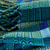 Cotton scarf, 'Fresh Lagoon' - Hand Loomed Blue and Green Cotton Scarf (image 2d) thumbail