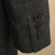Men's baby alpaca blend coat, 'Tailored Charcoal' - Men's Charcoal Grey Baby Alpaca Blend Long Coat (image 2g) thumbail