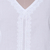 Cotton tunic, 'White Harmony' - Viscose Embroidered Cotton Tunic from India (image 2f) thumbail