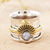 Rainbow moonstone meditation spinner ring, 'Rising Glory' - Rainbow Moonstone and Sterling Silver Meditation Ring