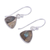 Labradorite dangle earrings, 'Romance Beach' - Labradorite and Sterling Silver Dangle Earrings (image 2c) thumbail