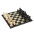 Onyx and marble chess set, 'Verdant Challenge' - Onyx and Marble Chess Set in Black and Green from Mexico