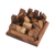 Wood puzzle, 'Happy City' - Handcrafted Wood City Puzzle from Thailand (image 2a) thumbail