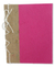 Saa paper journal, 'Fuchsia Reflections' - Hand Crafted Journal with Saa Paper from Thailand (25 pages)